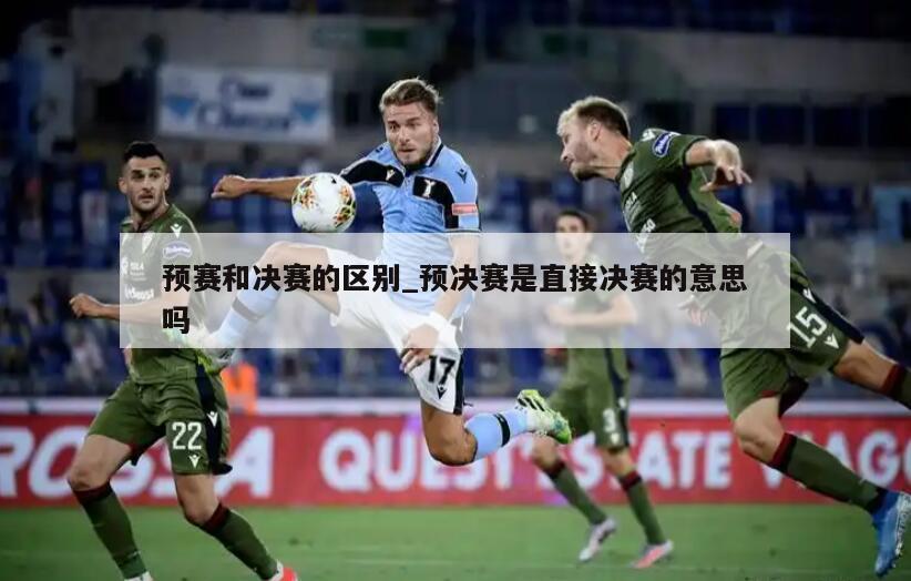 预赛和决赛的区别_预决赛是直接决赛的意思吗