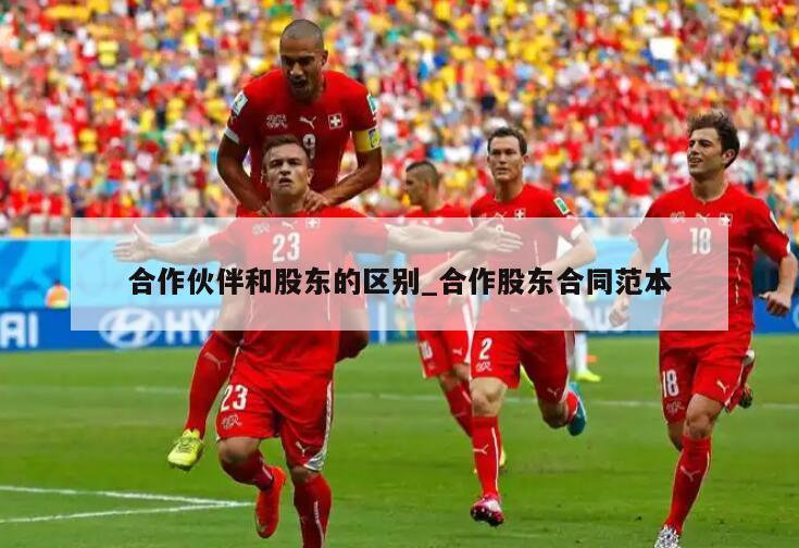 合作伙伴和股东的区别_合作股东合同范本