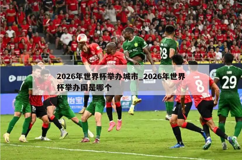 2026年世界杯举办城市_2026年世界杯举办国是哪个