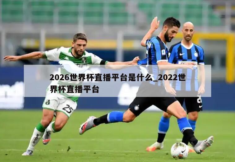 2026世界杯直播平台是什么_2022世界杯直播平台