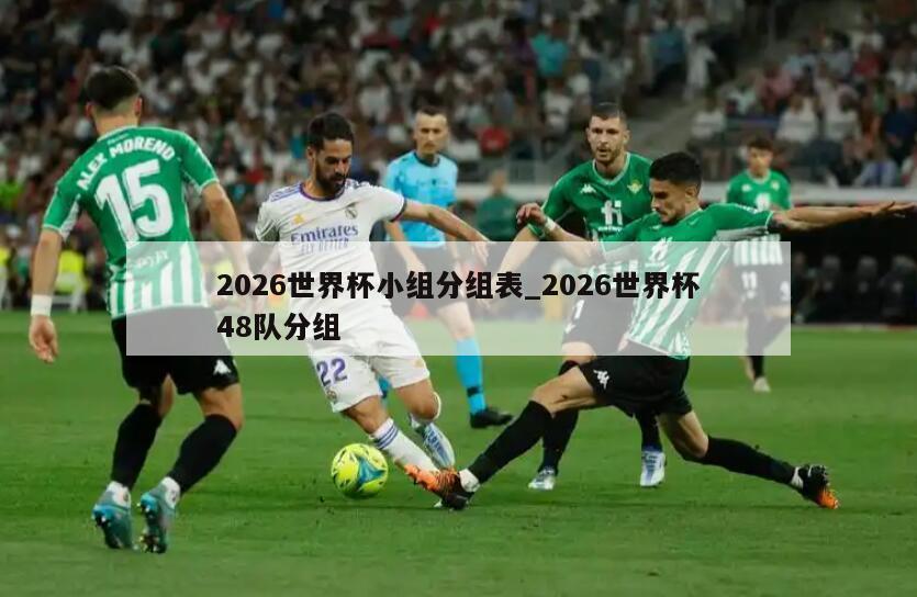 2026世界杯小组分组表_2026世界杯48队分组